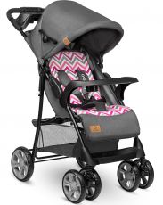 Прогулянковий візок Lionelo Emma Plus Pink Scandi